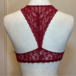 Victoria's Secret Victoria’s Secret | Lace Racerback Bralette in Red Sz Small Photo 5