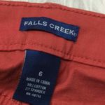 Falls Creek  five pocket twill pant in rust‎ Women’s Size 6 Photo 5