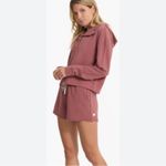 Vuori  Bayview Hoodie Pullover Top Women's Sz Xs Rosewood Thermal Knit Photo 2