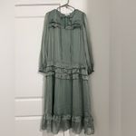 Current Air Anthropologie Layered Ruffle Midi Dress Photo 3
