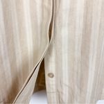 NWT Sovere Shift Cotton Mini Shirt Dress in Natural Size Small Tan Photo 7