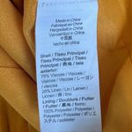 J.Crew Shorts Womens 4 Yellow Linen Blend Drapey Sailor High Waisted Coastal Photo 5