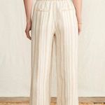 Faherty Monterey 100% Linen Elastic Waist Wide Photo 2