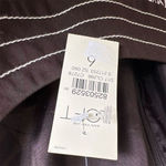 Ann Taylor LOFT Women's Floral Sheath Dress Brown White Size 6 Sleeveless Photo 5