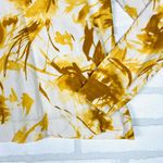 Vera Wang Simply Vera Beautiful Yellow & White Long Sleeve Shirt‎ Size Small by  Photo 2