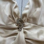 Rampage Champagne Evening Gown and Wrap Size 13 Photo 7