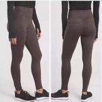 Athleta  Delancey Houndstooth Tight Houndstooth Brow Black 631729 W1174 Sz XL Photo 1
