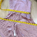 Fleur du Mal dusty rose pink long sleeve V Photo 5