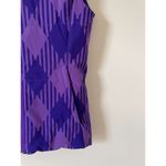 Nike Plaid Diamond Golf Puffer Sport Vest Purple Size XS Photo 5