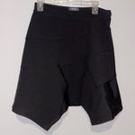 Anthropologie Maeve  Tiered‎ Asymmetrical Hankerchief Hem Skirt black Size 10 Photo 0