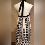Forever 21 A- List By Wrapper Black and White Retro Style Halter Dress Size M Photo 3