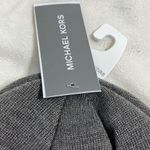 Michael Kors beanie reversible Gray/Black OSFM NWT Photo 3