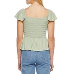 Arizona Jeans ✨Arizona Co Square Neck Short Sleeve Babydoll Top✨ Photo 1