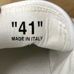 Off-White Women’s Arrow 2.0 White Cream Sneakers Casual Shoes Size 41 / US 11 Photo 11