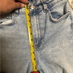 ZARA Light Blue High Rise Distressed Jeans Photo 6