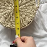 Mia & Tess The Paper Store Crossbody Bag Round Woven Bohemian Hippie Chic Tan Photo 5