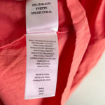 Rails  Yvette Spiced Coral Cutout Dress Midi Sz Small Coastal resort Photo 4