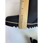 Toms ‎ Black Suede Ankle Wedge Bootie Women's 10 Low Top Photo 6