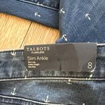 Talbots Women's Denim Skinny Jeans with Subtle Print Photo 1