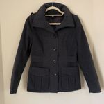 H&M Size 6 Grey Pea Coat Photo 0