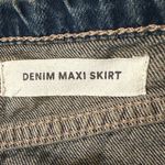 Cotton On Denim Jean Blue Maxi skirt US Size 4 Photo 5