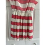 Poema  Womens Small Dress Stripe Pleated Preppy Feminine Clean Girl Photo 2