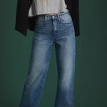 American Eagle  AE77 High Rise Stovepipe Baggy Relaxed Jeans Blue 6 Photo 0