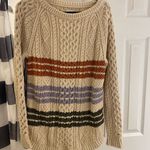 L.L.Bean Fisherman Tunic Sweater Small Photo 1