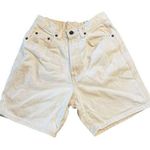 Jordache Vintage Basics High-Rise Denim Shorts White XS/24-25 Waist Photo 0