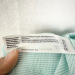 Eileen Fisher  Cozy Waffle Knit Hooded Top Size Medium Tencel Organic Cotton Photo 3