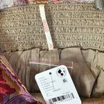 Free People Sweet Dreams Printed Mini Dress in Taupe Combo NWT Size Small Photo 13