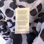 CAbi ‘Feline Flounce’ Leopard Print Purple Sleeveless Blouse Women’s Size XS Photo 10