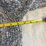 Free People  Womens Pullover Sweater Gray Black Marled Scoop Neck Small Photo 5