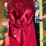 Dancing Queen red prom dress Photo 2