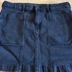 Old Navy High-Waisted Secret-Slim Pockets Plus-Sized Black Jean Skirt size 14 Photo 0