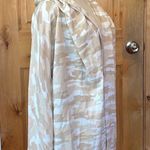 Lucky Brand Beige White Camo Cardigan Sweatshirt 7WD71032 $79.50 NWT S Photo 3