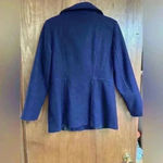 London Fog  Purple peacoat size Medium Photo 6