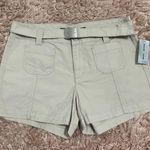 DKNY Vintage Y2K Belted Khaki Shorts Photo 0