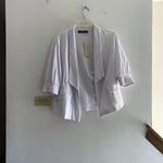 Doe & Rae NWT  pale grey blazer with pockets S Photo 1