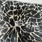 Jodee Size 14 Tankini Swimsuit Top Women's Black White Abstract Print Shelf Bra Photo 9