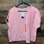 Seven7  Pink Muscle T-Shirt OVERSIZED Photo 0