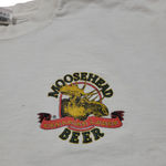 Fruit of the Loom 90s Vintage  Shirt Size XL Moosehead Canadian Lager Beer Shirt Unisex T-shirt Photo 3