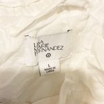 LISA MARIE FERNANDEZ x Target Large LINEN BLEND TIERED RIC RAC DRESS White Photo 5