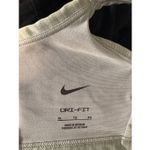 Nike Dri-Fit Zip Front Sports Bra XL Gray — High Support Training Activewear Top Photo 4
