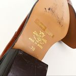 Vintage Western Pointed Mules in Brown | Size 6 Photo 10