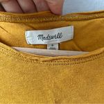 Madewell  Linen-Cotton Blend Raw-Edged Hangout Tee Photo 3