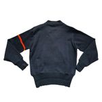 Vintage Letterman Sweater Wilson Chenille A Black Women Medium 40 Pullover Size undefined Photo 5
