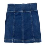 Free People  Femme Denim Corset Mini Skirt Photo 2