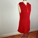 Free People  Ainsley Sweater Mini Dress in Red Photo 2