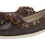 Michael Kors Blair Moc boat Shoes brown leather size 9.5 Photo 0